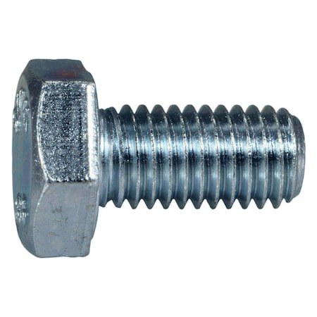 Class 8.8, M10-1.50 Hex Head Cap Screw, Zinc Plated Steel, 20 Mm L, 10 PK